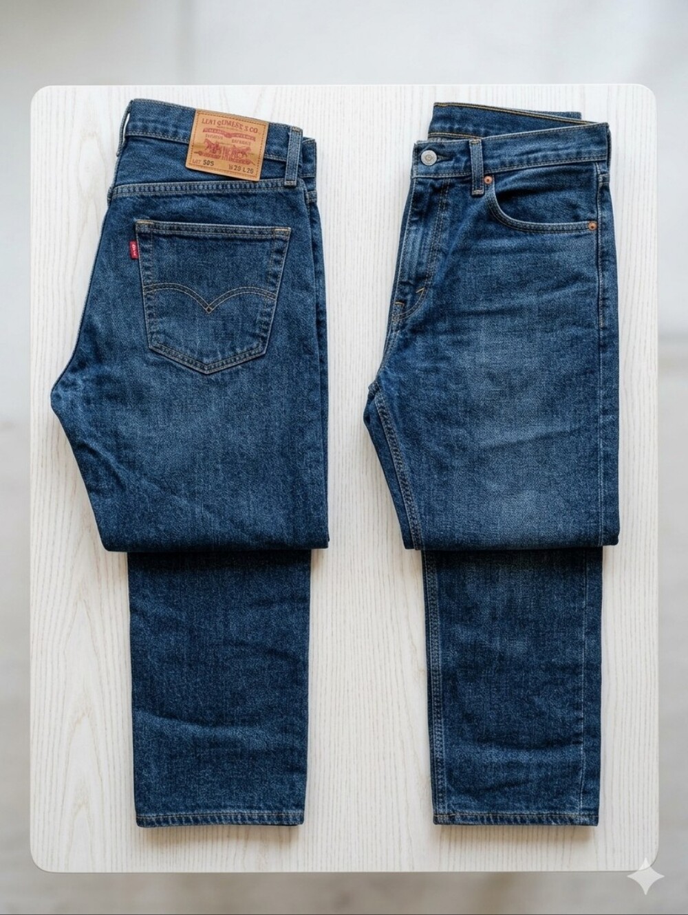 Levi's Men's Indigo Slim Straight Jeans